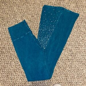 Bling bling yoga bell bottoms